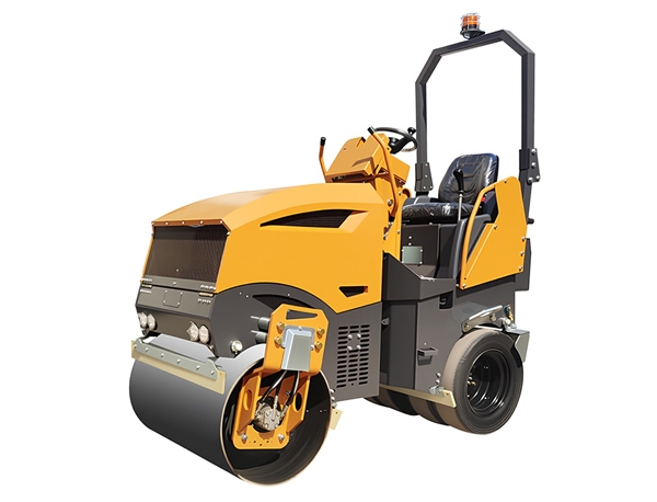 新款2.5噸前鋼后膠座駕式壓路機(jī)BM2500D